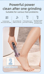 2 in 1 Electric Pedicure Tool Foot File Nail Care Device with 9 Adjustable Speeds - Product Image 6