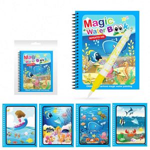 Libro de Agua Reutilizable para Niños, Libro de Pintura con Rotulador - Product Image 2