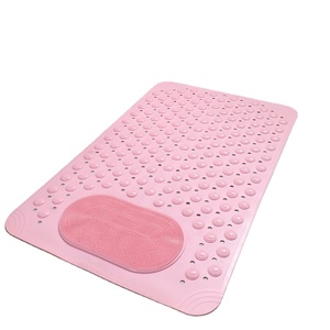 Tapis de baignoire intérieur moderne antidérapant en TPE avec ventouse pour les fuites d'eau poreuses Installation facile Tapis adhésif anti-lutte - Product Image 4