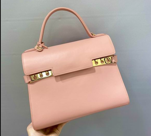 Sacs fourre-tout à motif carré végétalien doux à la mode pour femmes avec décorations à rivets imprimés brodés sacs à main de plage-Vente en gros - Product Image 2