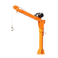 Grue électrique montée sur véhicule 12V 24V 220V 1 tonne, palan à flèche compact pour fourgons, camions, usage domestique, personnalisable