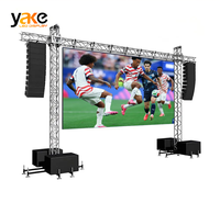 Système de mur vidéo LED P3.91 Never Black clé en main, écran de location extérieur IP68, garantie 5 ans, couleur intégrale pour centre commercial