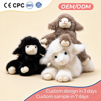 Peluche personnalisée, mouton en peluche moelleux, jouet en peluche doux au toucher, mouton en peluche pour enfants, cadeau, vente en gros