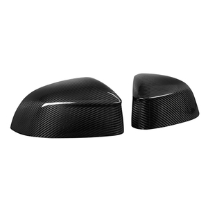 Coques de rétroviseurs extérieurs en fibre de carbone véritable pour OLIVER BMW G01 G02 G05 G06 G07 G08 2019-IN Remplacement direct - Product Image 1