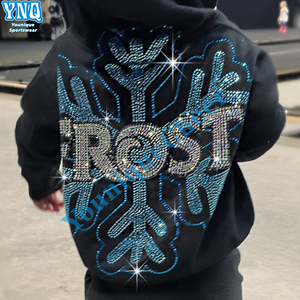 Great Quality Cheer Bling Hotfix <strong>Custom</strong> <strong>Rhinestone</strong> Heat Transfer Design Iron On <strong>T-shirt</strong> - Product Image 3