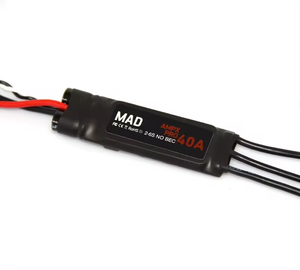 Contrôleur de moteur de drone T-motor AMPX 40A Pro (2-6S) ESC pour quadricoptère, accessoires de drone multirotor - Product Image 1