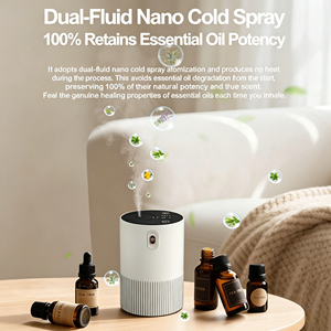 Factory Wholesale Smart Dual Mode Large Capacity Scent <b>Diffuser</b> HD Screen Multi Scene Intelligent Aroma <b>Diffuser</b> for Home or Car - Product Image 2