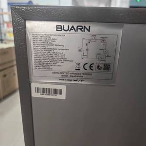 Refrigerador de Doble Puerta de 138L <span class=keywords><strong>con</strong></span> Cerradura, Refrigerador Compacto <span class=keywords><strong>con</strong></span> Congelador Superior, Refrigerador Pequeño de Bajo Consumo para Casa, Dormitorio, RV, Apartamento - Product Image 6