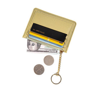 กระเป๋าสตางค์กันน้ำ Yongfa รุ่นเล็ก ป้องกันการโจรกรรมข้อมูล RFID ช่องใส่บัตรสั้น ใส่บัตรเครดิต บัตรประชาชน ใบเสร็จ ของขวัญส่งเสริมการขายสำหรับธุรกิจ - Product Image 5