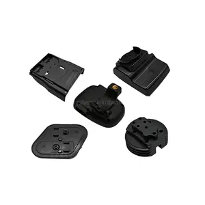 Custom ABS Black Plastic Buckles Injection Molding for Straps of Bags or Pets