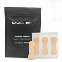 Bandes nasales jetables certifiées CE, anti-ronflement, patch nasal hypoallergénique sans latex, aide au sommeil, logo personnalisé, approvisionnement en gros