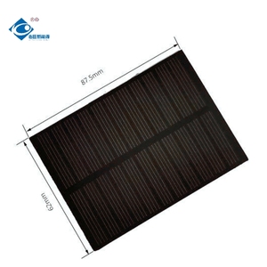 Module Solaire PET 0.8W Vente en Gros Mini Chargeur 5.5V Modules PV Monocristallins ZW-87562 ZW-87562-MP Sortie USB Solaire PET - Product Image 6