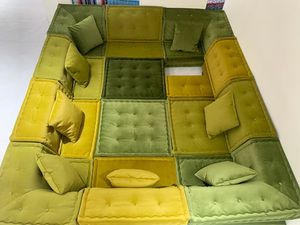 Meijia Offre Spéciale méridienne modulaire capitonnée française canapé Roche <span class=keywords><strong>bobois</strong></span> <span class=keywords><strong>Mah</strong></span> <span class=keywords><strong>Jong</strong></span> - Product Image 5