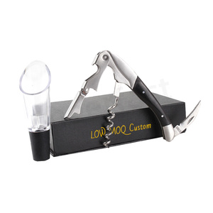 Cheerfast Usine Vente en gros Offre spéciale Ouvre-<span class=keywords><strong>bouteille</strong></span> Coffret cadeau Ouvre-<span class=keywords><strong>bouteille</strong></span> <span class=keywords><strong>Tire</strong></span>-<span class=keywords><strong>bouchon</strong></span> Poignée en bois Tout en un Ouvre-<span class=keywords><strong>bouteille</strong></span> - Product Image 4