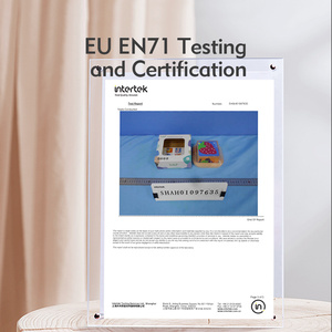 ของเล่นไม้มอนเตสซอรี่สำหรับเด็กวัยเตาะแตะ 1-3 ปี ฝึกทักษะการเคลื่อนไหวประสาทสัมผัส ตัวต่อสัตว์เลี้ยงในฟาร์ม 9 ชิ้น มีสินค้าพร้อมส่ง - Product Image 5