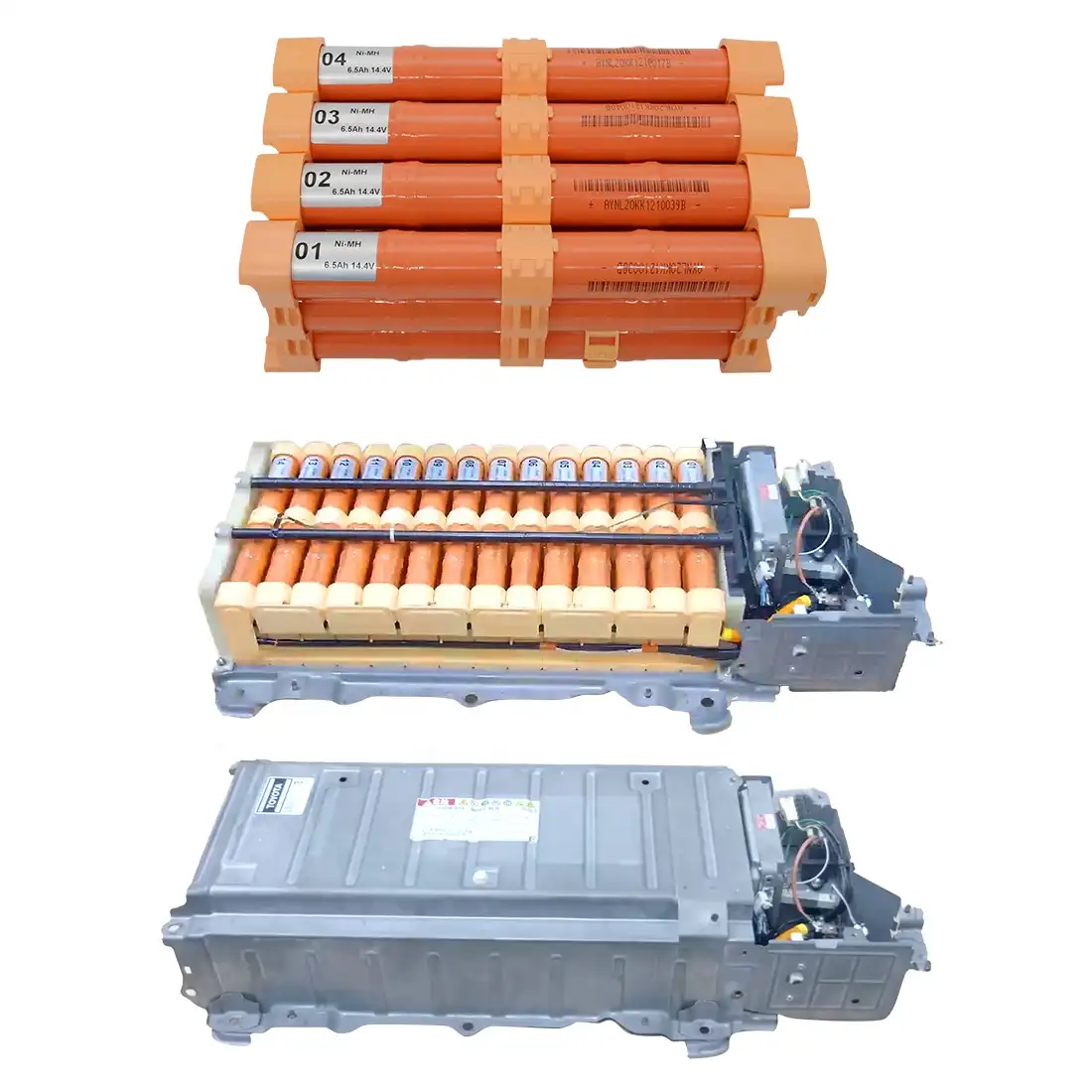 YABO Wholesaler Original New Ni-MH 14.4V 7.2V 6.5AH Replacement Hybrid Car Battery For Prius Car Hybrid Battery