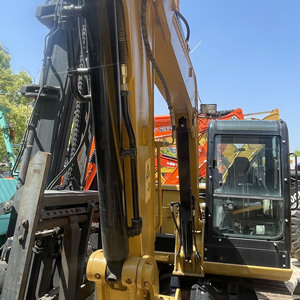 Mini-excavatrice CAT 305.5E d'occasion, excavatrice sur chenilles hydraulique de 5,5 tonnes, matériel de construction - Product Image 3
