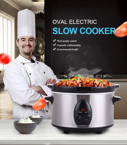 Cuisinières à mijoter et appareils sous vide CB Electric, Crockpot original en acier inoxydable poli, mini-cuisinière à mijoter ovale manuelle de 1,5 L avec <span class=keywords><strong>pot</strong></span> en céramique - Product Image 2