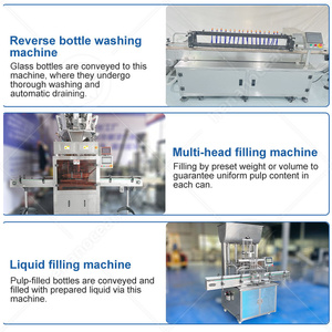 Máquina Automática para Descorazonar, Cortar y Enlatar Duraznos OCEAN China, Línea de Producción de Fruta Enlatada - Product Image 4