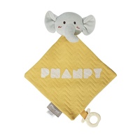Phanpy Logo personnalisé coton peluches mignon éléphant bébé tenant sommeil poupée sommeil couette nouveau Design sécurité réconfortant couverture