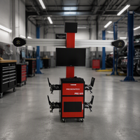 Machine d'alignement de roues 3D Precision4tech PRE-W9, équipement de service automobile personnalisé, 2,2 kW, 220/380 V