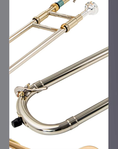 <span class=keywords><strong>Trombone</strong></span> BB Tone TB-950, finition dorée par électrophorèse, modèle pour débutants avec cloche en cuivre et son de milieu de gamme - Product Image 4
