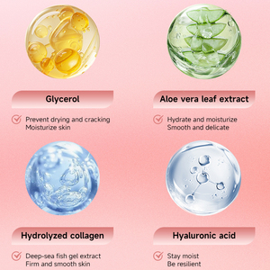 Çok Satan Özel Markalı Gecelik Kolajen Yüz Maskesi Kadınlar İçin Nemlendirici Hayvanlar Üzerinde Test Edilmemiş Nemlendirici Kolajen Sarma Maskesi - Product Image 2