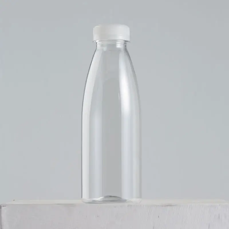 Commercio all'ingrosso 18 oz Vuota di Plastica PET Bevanda di Succo di Bottiglie di Acqua con Tappo bianco