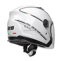 Nouveaux produits : Casque moto demi-face avec lentille HD double, accessoires et doublure confortable – Idéal quatre saisons