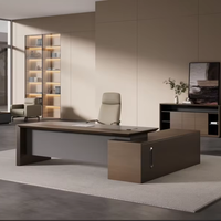 Bureau de luxe Bureau de direction moderne Fabricant de mobilier de bureau Boss Executive Table