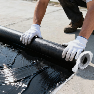 Membrane imperméable autocollante en polymère GBW-N/PY à forte adhérence, membrane en <span class=keywords><strong>bitume</strong></span> modifié pour applications exposées - Product Image 5