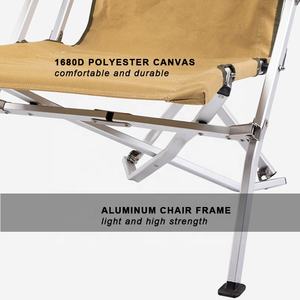 Большой алюминиевый стул для кемпинга - Product Image 3