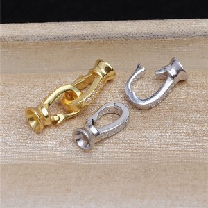 Cierre de Mosquetón Chapado en Oro 5487 para Reparación de Joyería, Conector de Collar de Plata S925, Hebilla de Conexión para Sombrero - Product Image 5