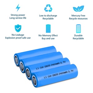 18650 2400mahセルリチウムリチウムイオン電池3.7v18650電池ラップトップモバイル電源DIY用 - Product Image 4
