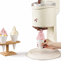 Machine à glaces automatique mini pour la maison, machine à cônes de fruits