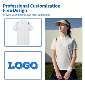 Camiseta de Polo de Pickleball de Nailon y Spandex de Lujo con Logotipo Personalizado, Jersey Deportivo de Secado Rápido y Fresco, Uniforme de Equipo con Unión sin Costuras para Club - Product Image 1
