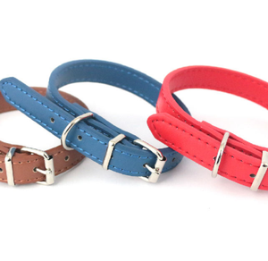 Collar de PU Ajustable y Duradero para Mascotas, con Logotipo, 3.0*60CM, Diseño Sólido, Estilo Moderno y Simple para Entrenamiento - Product Image 3