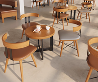 Meubles de Foshan pour Restaurant : Canapé-Banquette de Bar, Bois Massif Décontracté, Sur Mesure, Rembourré, Table et Chaises d'Hôtel