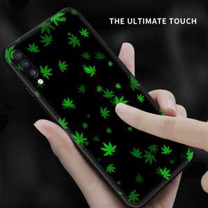 Funda de teléfono de moda de Arte de hierba de hoja de cannabis para <span class=keywords><strong>Samsung</strong></span> <span class=keywords><strong>Galaxy</strong></span> A51 A71 A21S A03s A13 <span class=keywords><strong>A33</strong></span> A53 A11 A31 A52 A41 A32 5G A01 A22 - Product Image 3