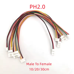 2 Stück JST PH2.0 Verlängerung leitung 2/3/4/5/6Pin PH2.0 mm Stecker auf Buchse mit Kabellänge 10/20/30cm 26AWG - Product Image 3