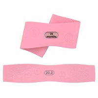 Vente directe d'usine - Bandes de résistance pour le yoga, pour la musculation des jambes, l'étirement et la relaxation, en silicone naturel pur, 40 lb
