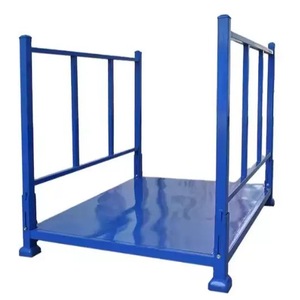 Estanterías Apilables de Acero Plegables para Almacenamiento de Telas en Fábricas de Ropa, Resistentes, con Recubrimiento en Polvo, Tubo Cuadrado, Personalizables - Product Image 4