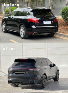 Lifting pour <span class=keywords><strong>Porsche</strong></span> <span class=keywords><strong>Cayenne</strong></span> 2011-2014 958.1 Ancien vers <span class=keywords><strong>Nouveau</strong></span> <span class=keywords><strong>2023</strong></span> 9Y0.1Turbo Ensemble de pare-chocs avant Ancien vers <span class=keywords><strong>Nouveau</strong></span> Phare matriciel - Product Image 4