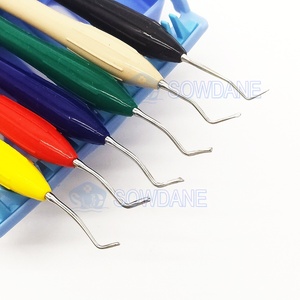 Taglio dello scalpello dello smalto dentale preparazione estetica del restauro spatola margine gengivale Trimmer scalatore di smalto dell'osso margini Scaler - Product Image 2