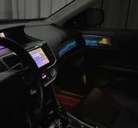 Kit d'éclairage d'ambiance LED Cardoo pour Honda Accord 9ème génération 2013-2017 – Accessoires de décoration intérieure de voiture