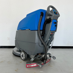 Floor Scrubber Rechargeable Battery 1450 Rpm Maintenance-Free Commercial Cleaning Machine For Airports Factories Exhibition - Product Image 3