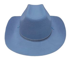 Sombrero de Vaquero de Fieltro Colorido con Banda Decorativa, Diseño Unisex Ajustable para Viajes, Fiestas y Festivales, Estilo de Moda Diaria - Product Image 6