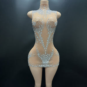 Kleidungs sets für Frauen Neues Design Formale elegante Ballkleid Mini Abend party Vestido Bandage Kleid - Product Image 1