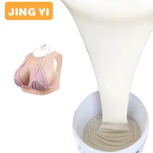 custom silicone and rubber manufacturer liquid rubber products for Silicone Breastplate Boob wholesale skin color silicone