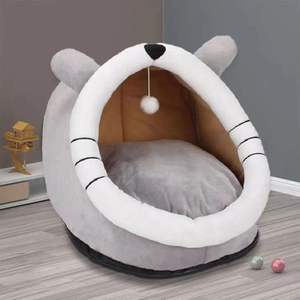 Toptan sıcak satış moda karikatür Pet kürklü serme yatak rahat kalınlaşmış sıcak katlanabilir yatak katı % 100% pamuk Pet yatak - Product Image 6